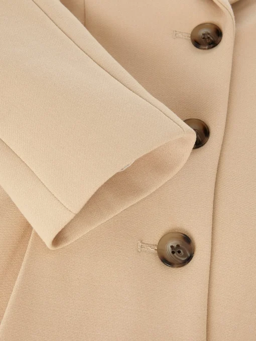 Flash Sale Hobbs Beatrice Jacket Beige Suede