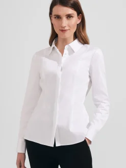 New Hobbs Becca Shirt White