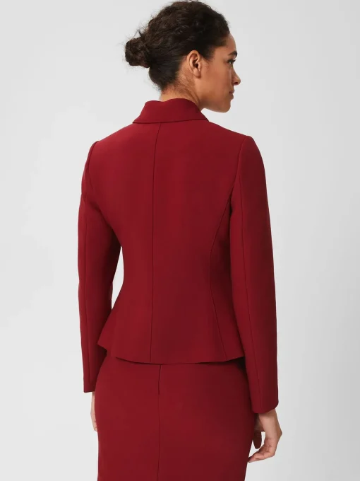 Sale Hobbs Becky Jacket Rhubarb Red