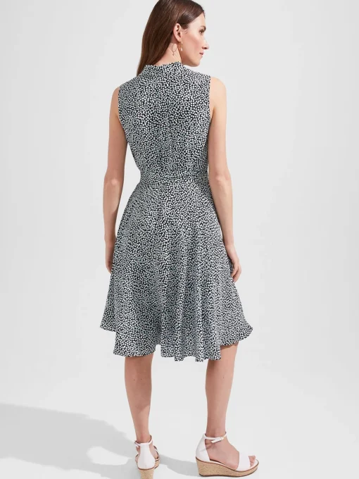 Store Hobbs Belinda Dress Navy Multi
