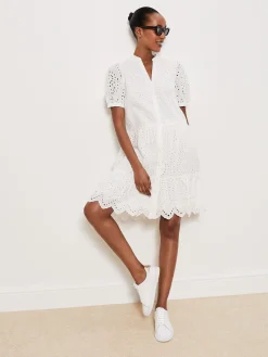 Clearance Hobbs Berkeley Dress Ivory