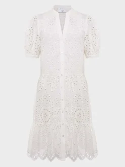 Clearance Hobbs Berkeley Dress Ivory