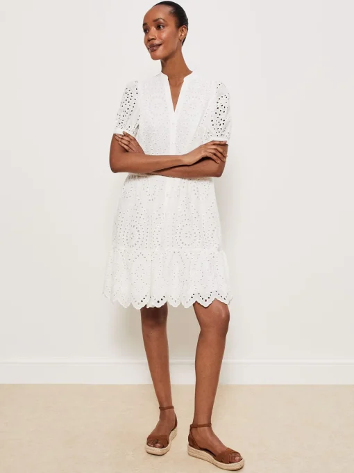 Clearance Hobbs Berkeley Dress Ivory