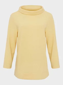 New Hobbs Betsy Textured Top With Cotton Yellow