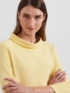 New Hobbs Betsy Textured Top With Cotton Yellow