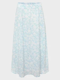 New Hobbs Bhavina Skirt Blue Ivory