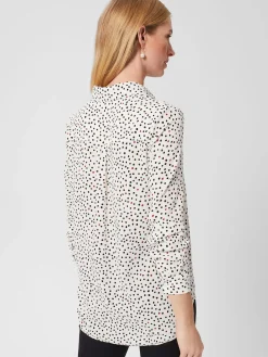 Cheap Hobbs Brenna Shirt Ivory Multi