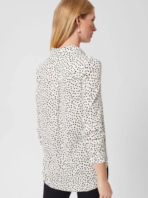 Cheap Hobbs Brenna Shirt Ivory Multi