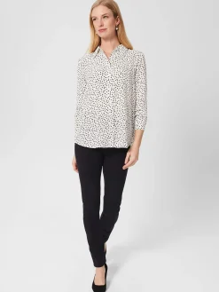 Cheap Hobbs Brenna Shirt Ivory Multi