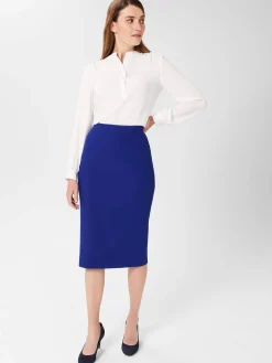 Best Hobbs Brielle Skirt Cobalt Blue