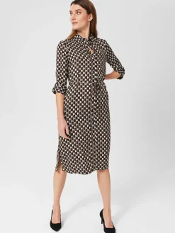 Best Sale Hobbs Cali Dress Black Multi