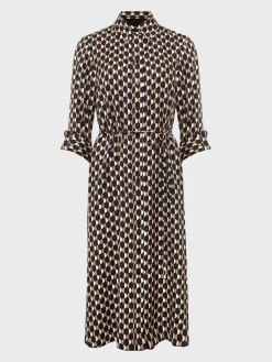 Best Sale Hobbs Cali Dress Black Multi
