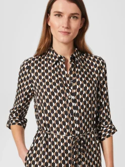 Best Sale Hobbs Cali Dress Black Multi