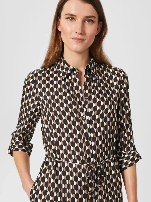 Best Sale Hobbs Cali Dress Black Multi