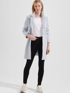 Cheap Hobbs Camellia Coat Pale Blue