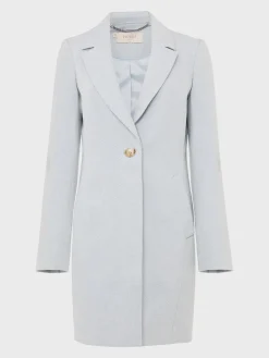 Cheap Hobbs Camellia Coat Pale Blue