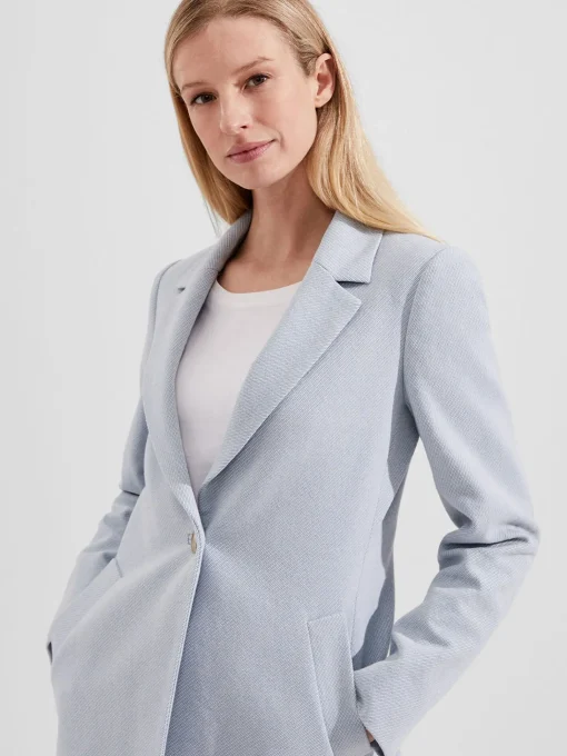 Cheap Hobbs Camellia Coat Pale Blue