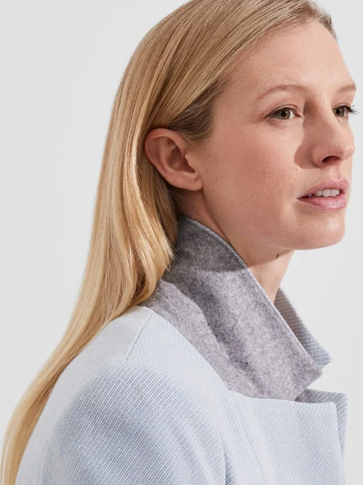 Cheap Hobbs Camellia Coat Pale Blue