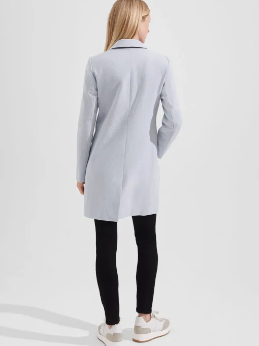 Cheap Hobbs Camellia Coat Pale Blue