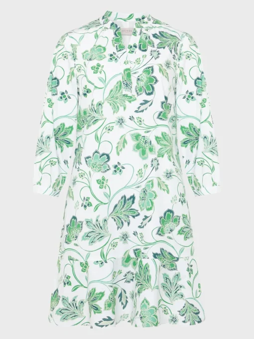 Cheap Hobbs Camilla Dress White Green