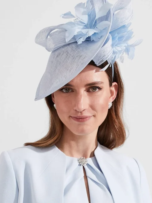 Hot Hobbs Carla Fascinator Ice Blue
