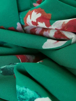 Flash Sale Hobbs Carly Floral A Line Skirt Green Multi