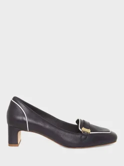 Store Hobbs Carolina Block Heel Navy