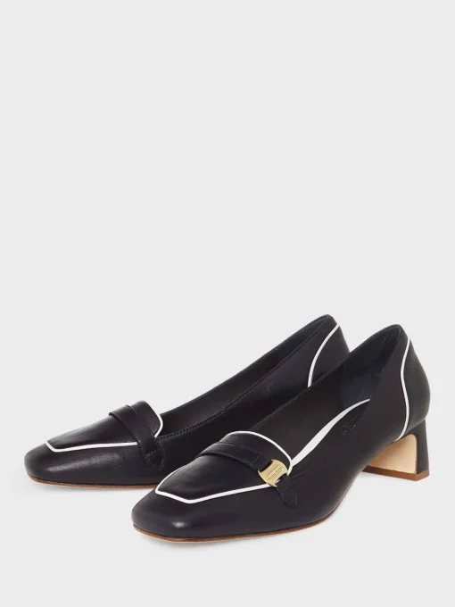 Store Hobbs Carolina Block Heel Navy