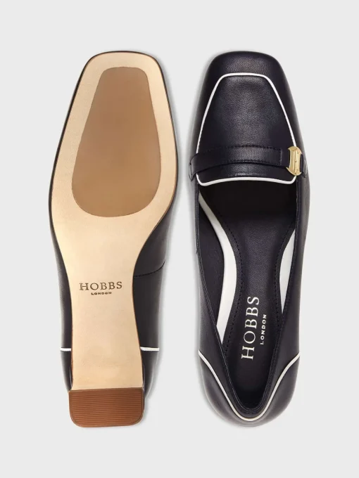 Store Hobbs Carolina Block Heel Navy