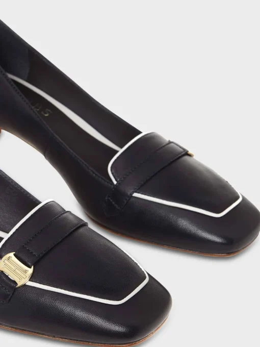 Store Hobbs Carolina Block Heel Navy