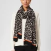 Flash Sale Hobbs Caroline Scarf Black Multi