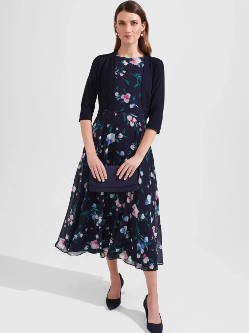 Best Sale Hobbs Carrie Bolero Navy