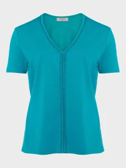 Shop Hobbs Casey Top Lagoon Blue