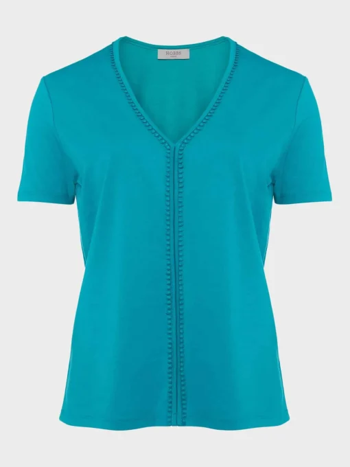 Shop Hobbs Casey Top Lagoon Blue