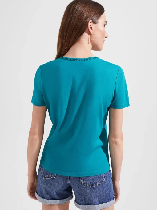 Shop Hobbs Casey Top Lagoon Blue