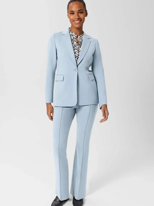 Online Hobbs Cassia Jacket Dusky Blue