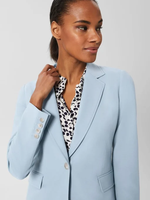 Online Hobbs Cassia Jacket Dusky Blue