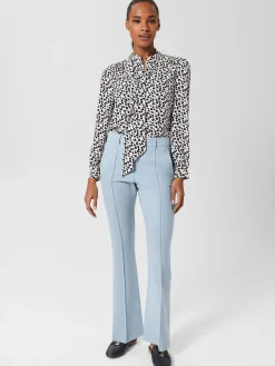 Best Hobbs Cassia Trousers Dusky Blue