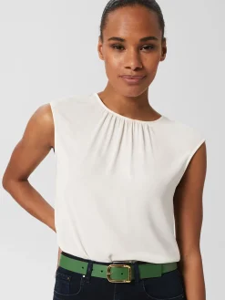 Store Hobbs Cassidy Jeans Belt Pea Green