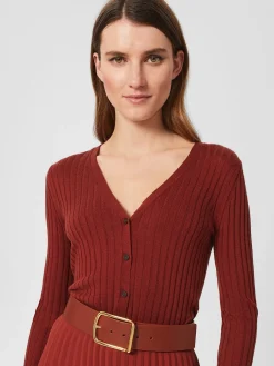 Fashion Hobbs Cassidy Wide Belt Pecan