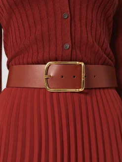 Fashion Hobbs Cassidy Wide Belt Pecan