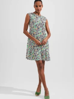 Store Hobbs Catalina Dress Ivory Multi