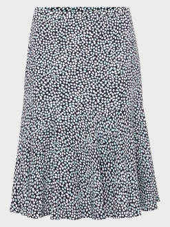 Clearance Hobbs Catalina Skirt Navy Multi