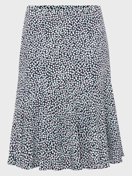 Clearance Hobbs Catalina Skirt Navy Multi