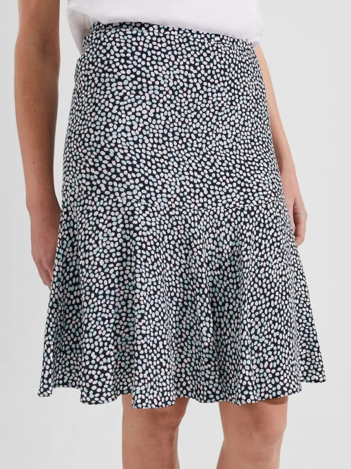 Clearance Hobbs Catalina Skirt Navy Multi