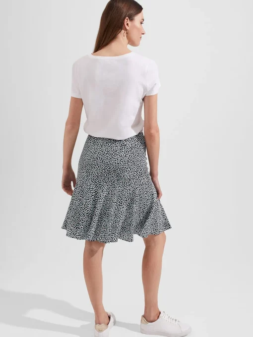 Clearance Hobbs Catalina Skirt Navy Multi