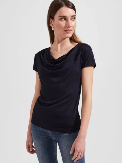 New Hobbs Cathy Top Navy