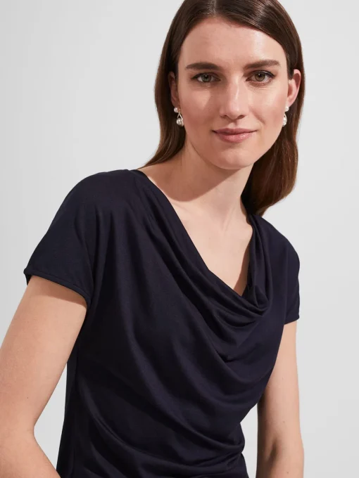 New Hobbs Cathy Top Navy