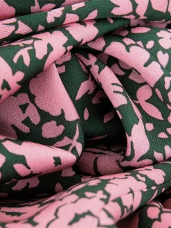 Sale Hobbs Charlton Dress Green Pink