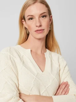 Online Hobbs Cianna Cotton Jumper Ivory